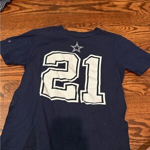 Kids Navy Blue Graphic T-Shirt